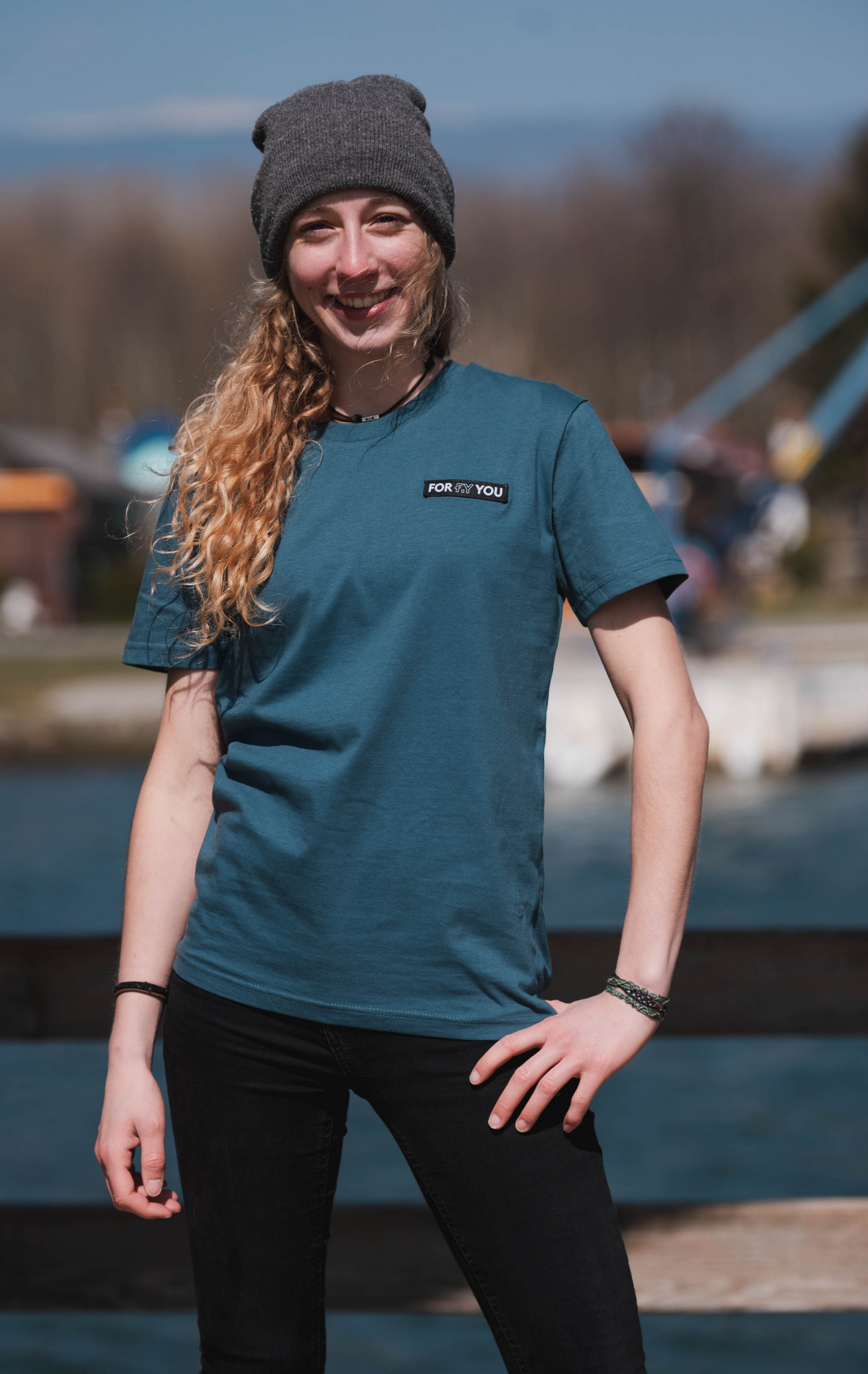 T-shirt FY Pétrole