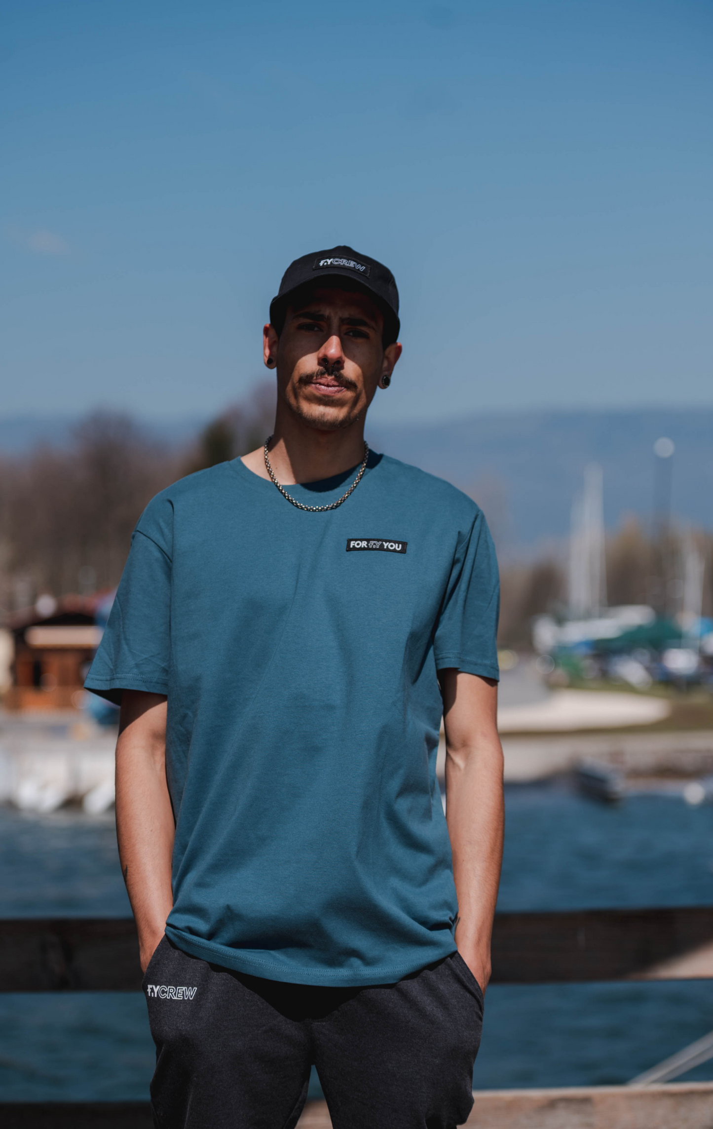 T-shirt FY Pétrole